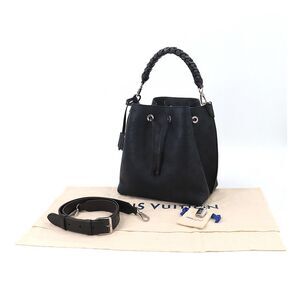 Louis Vuitton Mahina Muria 2way Hand Shoulder Bag Leather Noir